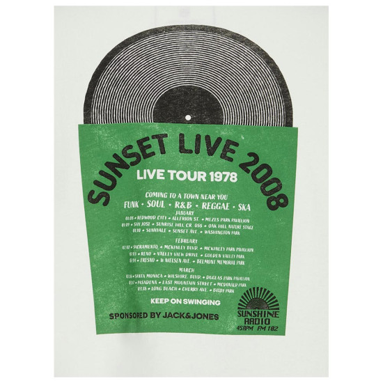 Jack & Jones Ανδρική κοντομάνικη μπλούζα Jack & Jones Ανδρική κοντομάνικη μπλούζα